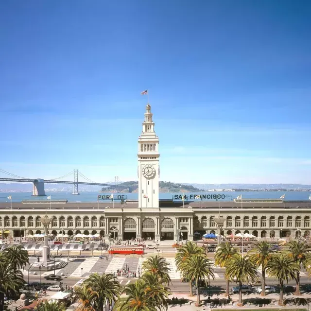 Exterior del Ferry Building de San Francisco 